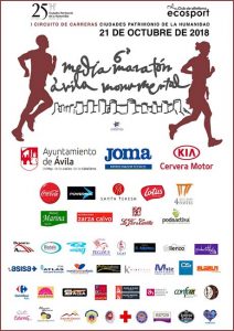 Media Maratón Ávila Monumental 2018
