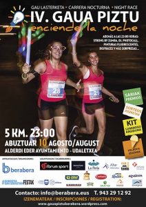 Carrera Nocturna Gaua Piztu 2018 Enciende la Noche