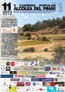 Carrera Popular de Alcolea del Pinar 2018