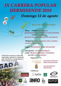 Carrera Popular de Hermisende 2018