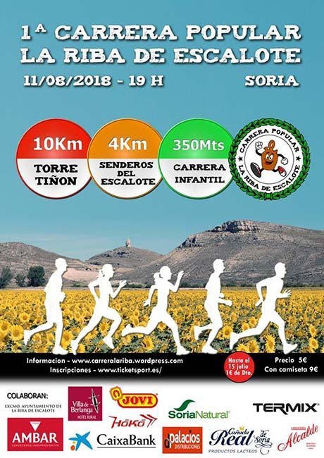 Carrera Popular de La Riba de Escalote 2018