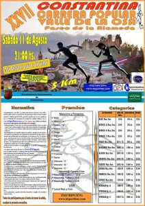 Carrera Popular Valle de la Osa 2018