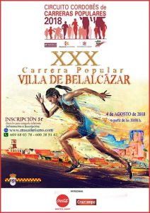 Carrera Popular Villa de Belalcázar 2018