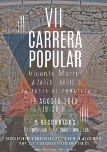 Carrera Popular Vicente Martín La Zarza-Arribes 2018