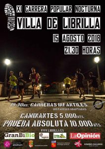 Carrera Popular Nocturna Villa de Librilla 10K 2018