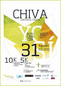 Carrera Solidaria Chiva Contra el Cáncer 2018