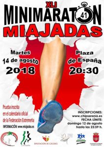 Mini Maratón de Miajadas 2018