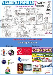 Carrera Popular 7 Kilómetros 7 Monumentos 2018