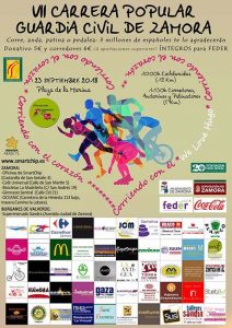 Carrera Popular Guardia Civil de Zamora 2018