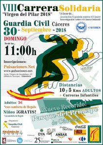 Carrera Solidaria Virgen del Pilar 2018