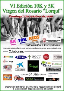 10K y 5K Virgen del Rosario Lorquí 2018