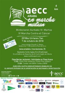 Marcha Contra el Cáncer de Álava 2018
