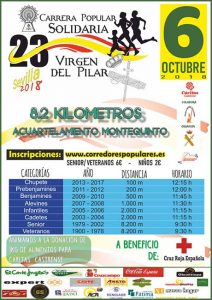 Carrera Popular Solidaria Virgen del Pilar 2018