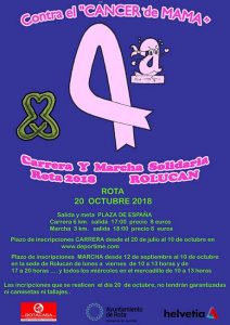 Carrera Contra el Cáncer de Rota 2018