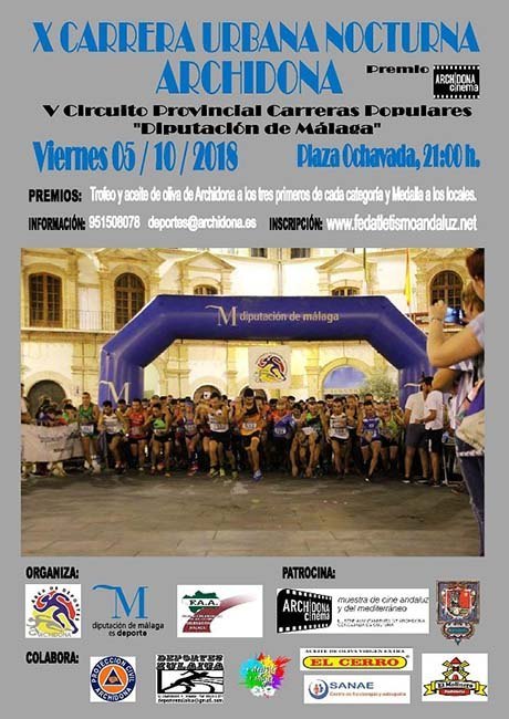 Carrera Nocturna de Archidona 2018