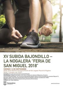 Subida Bajondillo La Nogalera Feria de San Miguel 2018