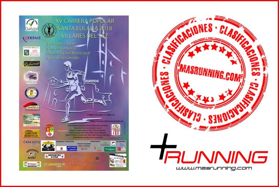 Resultados Carrera Popular Santa Eulalia 2018