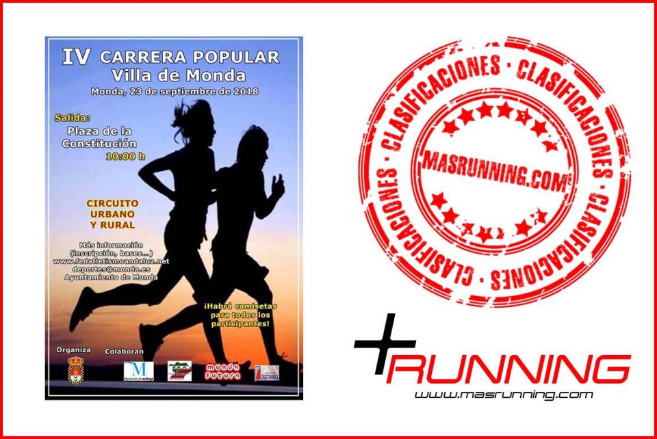 Carrera Popular Villa de Monda 2018
