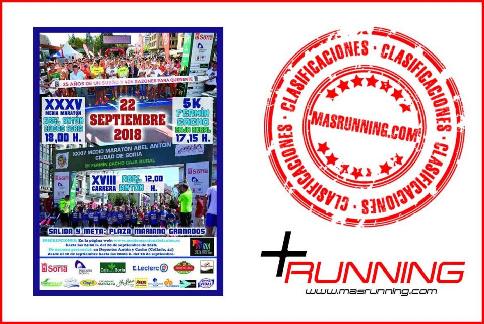 Media Maratón Abel Antón Ciudad de Soria 2018