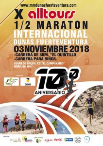 Medio Maratón Dunas de Fuerteventura 2018