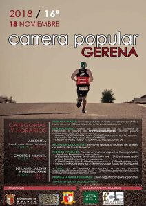 Carrera Popular Villa de Gerena 2018