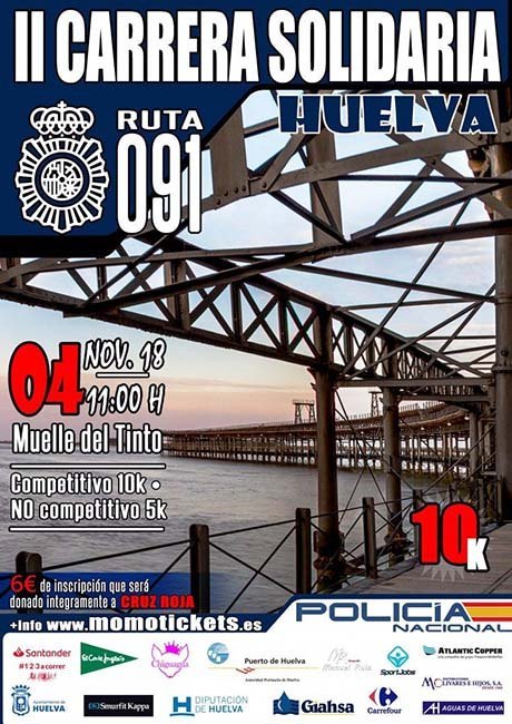Carrera Solidaria Ruta 091 de Huelva 2018