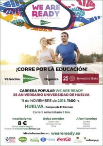 Carrera Popular We Are Ready Universidad de Huelva 2018 (Suspendida)