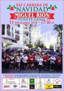 Carrera de Navidad Miguel Rios de Puente Genil 2018