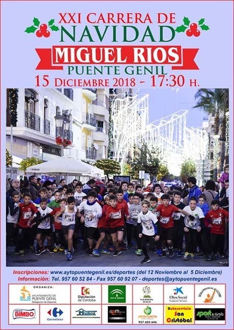 Carrera de Navidad Miguel Rios de Puente Genil 2018