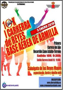 Carrera de Reyes Base Aérea de Armilla 2019