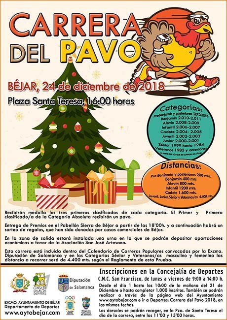Carrera del Pavo de Béjar 2018