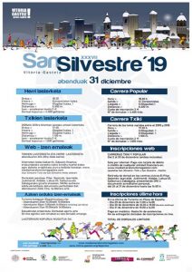 San Silvestre de Vitoria Gasteiz 2019