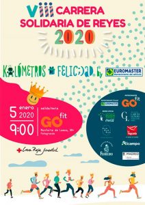 Carrera Solidaria de Reyes Kilómetros de Felicidad 2020