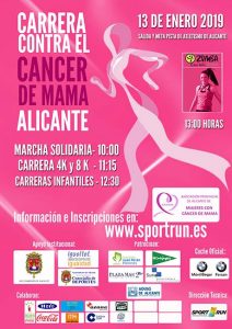 Carrera Contra El Cáncer De Mama Alicante 2019