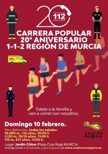 Carrera Popular 20º Aniversario 112 Región de Murcia 2019