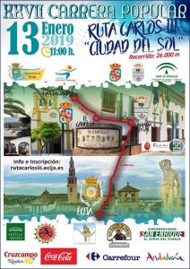 Carrera Popular Ruta de Carlos III Ciudad del Sol 2019