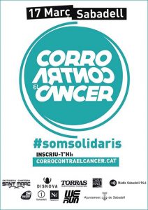 Cursa Corro Contra el Cáncer Sabadell 2019