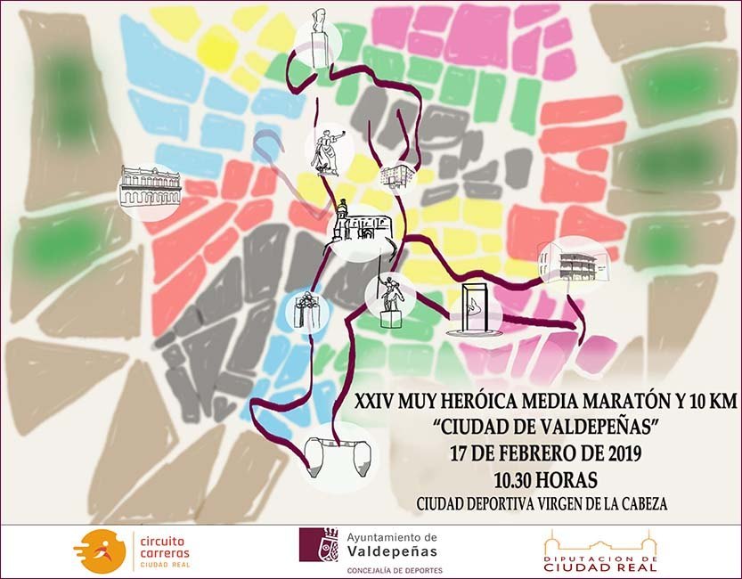 Media Maratón de Valdepeñas 2019