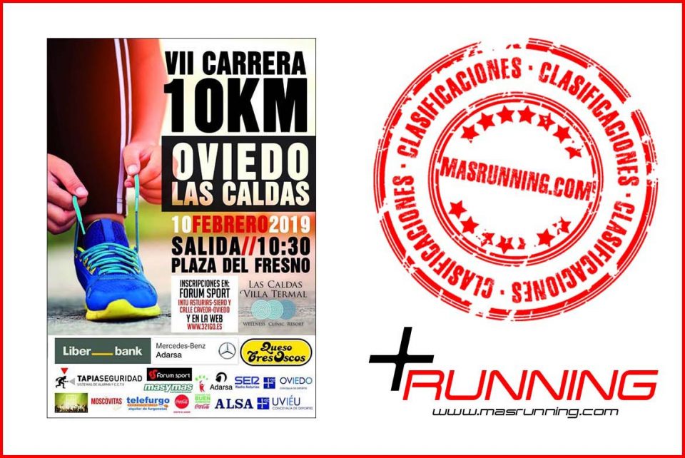 resultados 10 Km Oviedo Las Caldas 2019