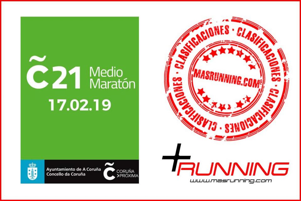 resultados Media Maratón Coruña 21 2019