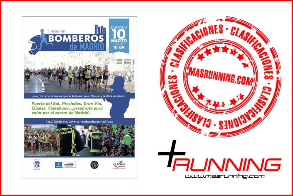 resultados Carrera Bomberos de Madrid 2019