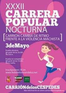 Carrera Popular Nocturna Carrión de los Céspedes 2019