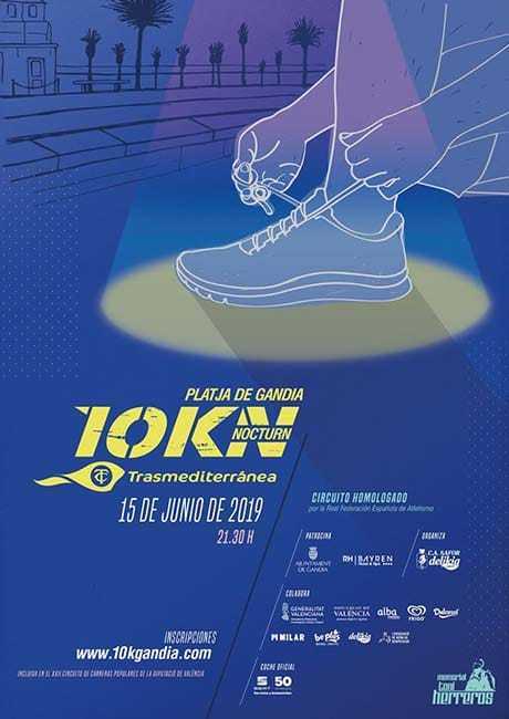 10K Nocturna Playa de Gandia 2019r
