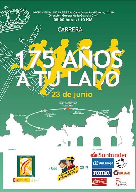 Carrera Guardia Civil 175 Años a tu Lado 2019