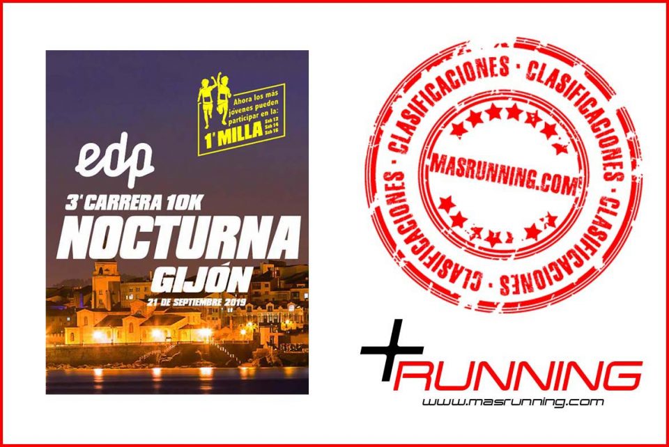 clasificacion carrera nocturna gijon 10k 2019