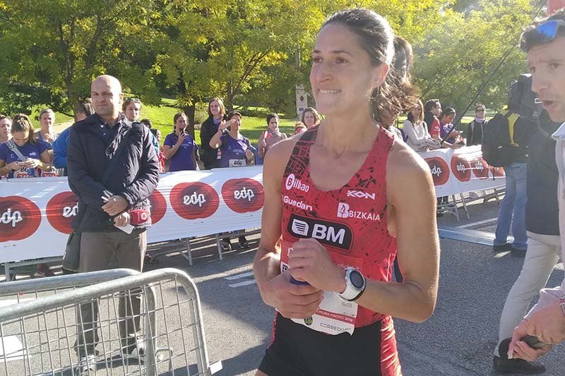 ganadora Medio Maratón de la Mujer 2019