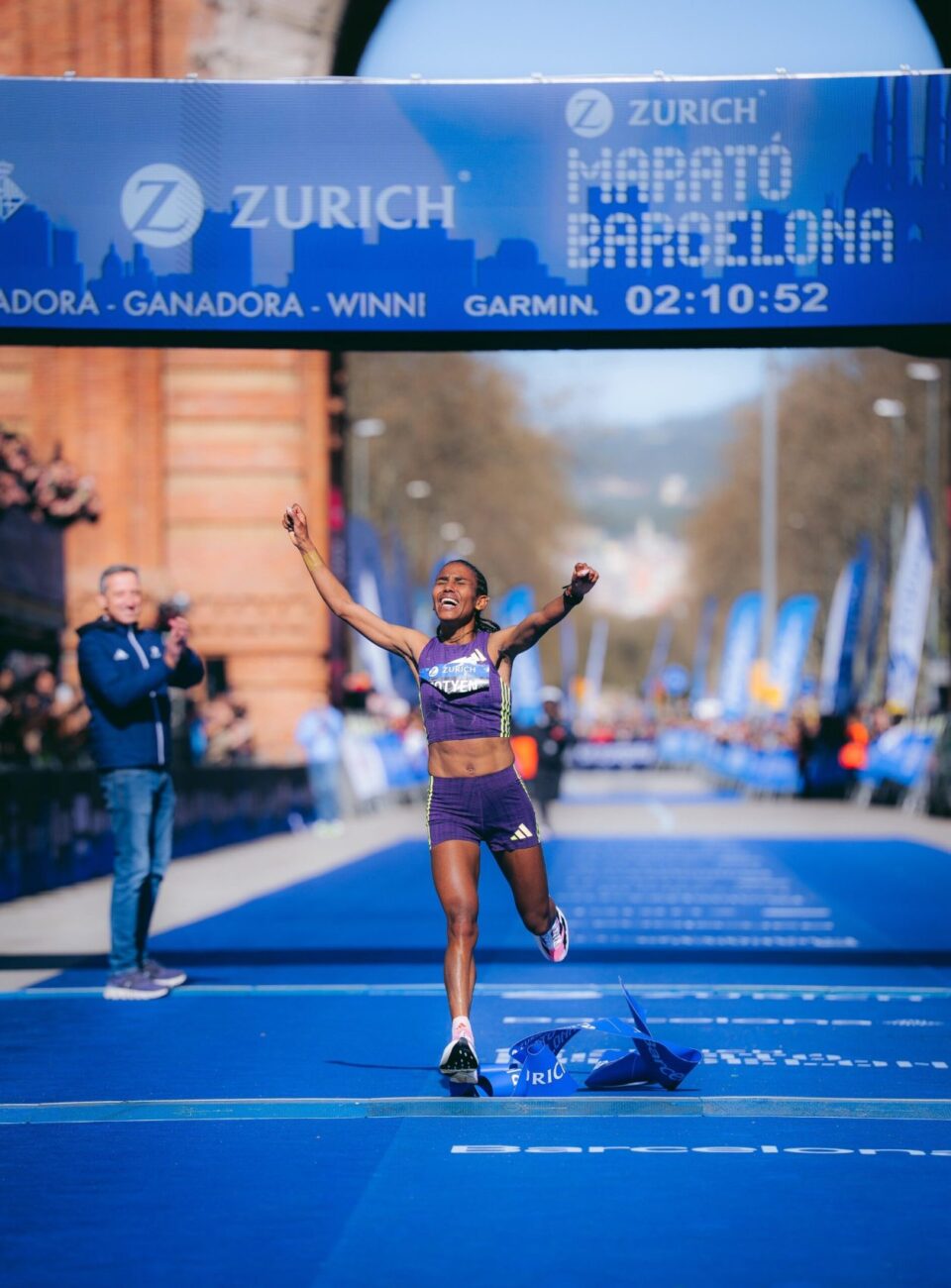 Corredores en la Zurich Marató de Barcelona