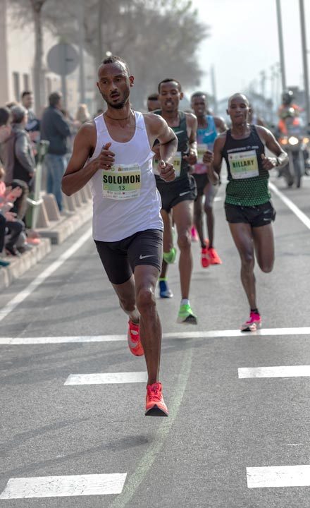 Plano del recorrido del Maratón de Castellón (segunda parte)