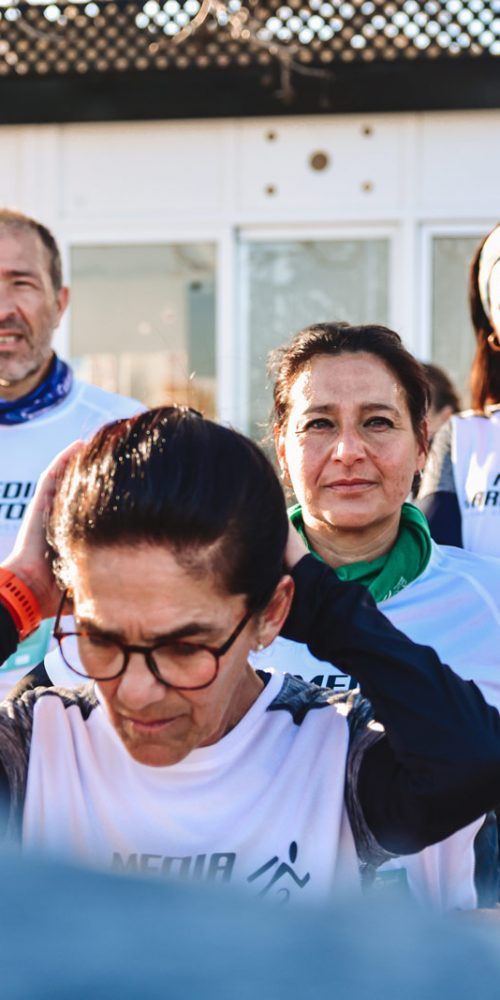 Corredores en la Media Maratón Ciudad de Chiclana